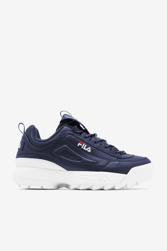 Fila Sneakers Mens Navy - Disruptor 2 Premium - Philippines 9241875-OP